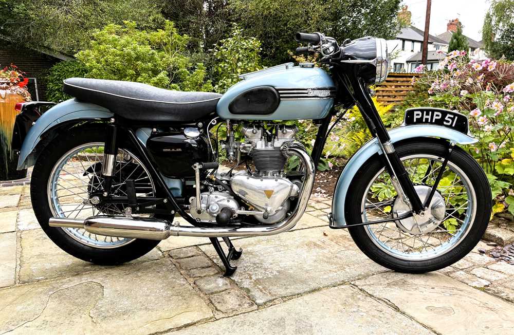Lot 318 - 1954 Triumph T100