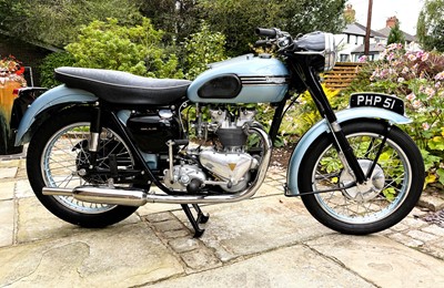 Lot 318 - 1954 Triumph T100