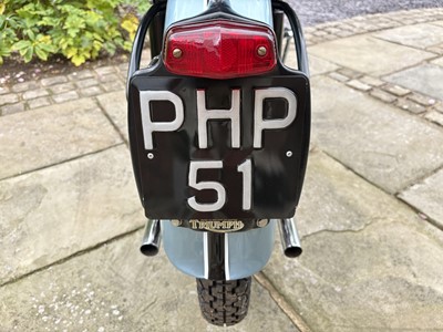 Lot 318 - 1954 Triumph T100