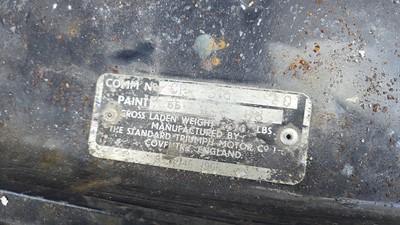 Lot 96 - 1968 Triumph TR5