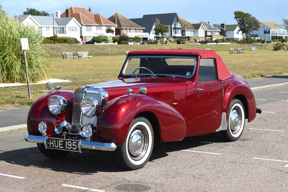 Lot 146 - 1949 Triumph 2000 Roadster