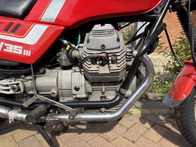 Lot 272 - 1987 Moto Guzzi V35 111