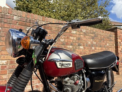 Lot 280 - 1972 Triumph T100R Daytona