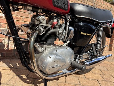 Lot 280 - 1972 Triumph T100R Daytona