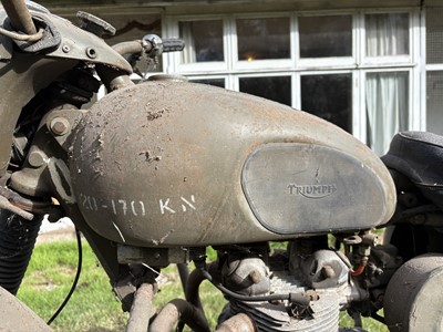 Lot 343 - c.1966 Triumph 3TA (ex-Dutch Army)