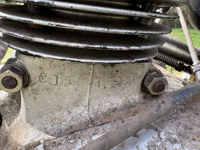 Lot 344 - c.1962 BSA C15 Trials