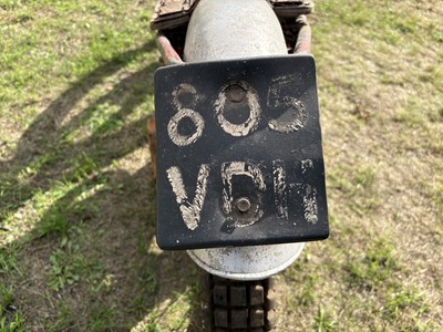 Lot 277 - 1963 Dot Trials 290cc