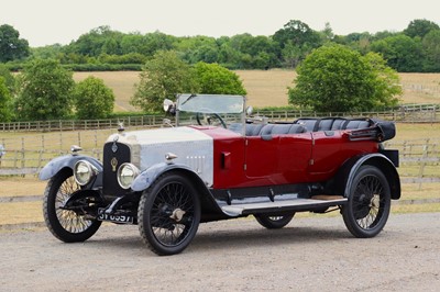 Lot 118 - 1922 Vauxhall 25hp D-Type Tourer