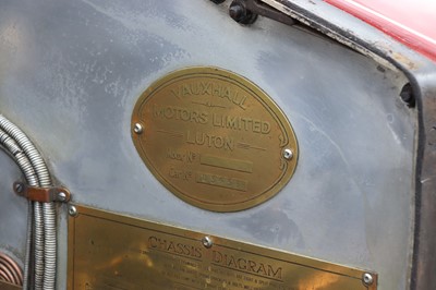 Lot 118 - 1922 Vauxhall 25hp D-Type Tourer