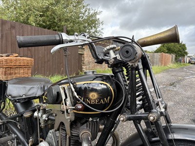 Lot 295 - 1930 Sunbeam Model Nine