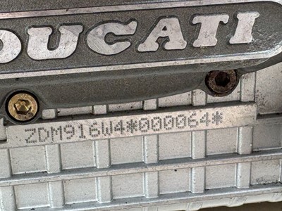 Lot 339 - 1994 Ducati 916 Strada Monoposto