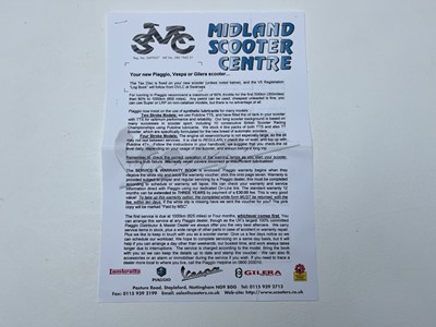 Lot 115 - 2003 Vespa PX200