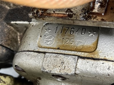 Lot 104 - 1952 Lambretta Model D125 Mk1