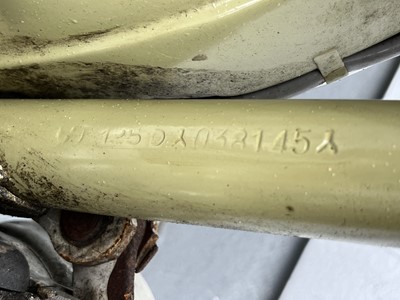 Lot 104 - 1952 Lambretta Model D125 Mk1
