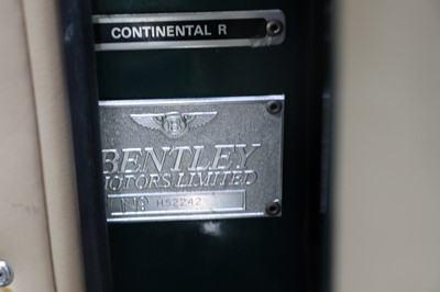 Lot 68 - 1994 Bentley Continental R