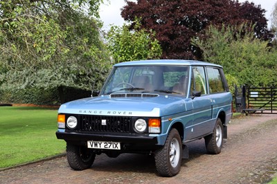 Lot 14 - 1981 Range Rover In Vogue Two-Door
