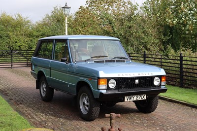 Lot 14 - 1981 Range Rover In Vogue Two-Door