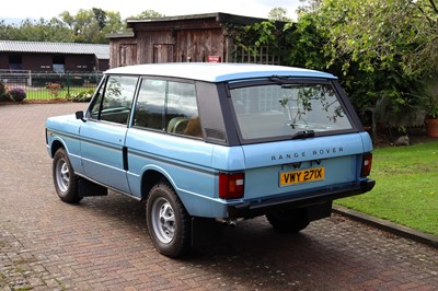 Lot 14 - 1981 Range Rover In Vogue Two-Door