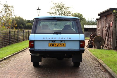 Lot 14 - 1981 Range Rover In Vogue Two-Door