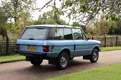 Lot 14 - 1981 Range Rover In Vogue Two-Door