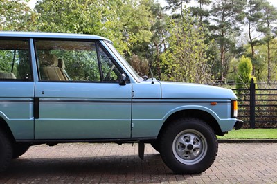 Lot 14 - 1981 Range Rover In Vogue Two-Door