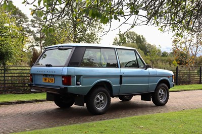Lot 14 - 1981 Range Rover In Vogue Two-Door