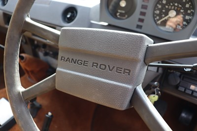 Lot 14 - 1981 Range Rover In Vogue Two-Door