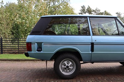 Lot 14 - 1981 Range Rover In Vogue Two-Door