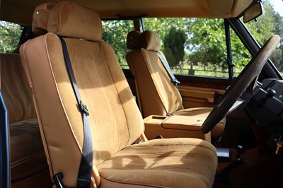 Lot 14 - 1981 Range Rover In Vogue Two-Door