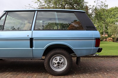Lot 14 - 1981 Range Rover In Vogue Two-Door