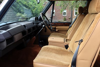 Lot 14 - 1981 Range Rover In Vogue Two-Door