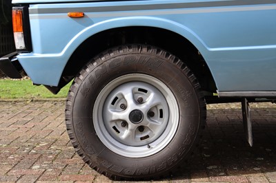 Lot 14 - 1981 Range Rover In Vogue Two-Door