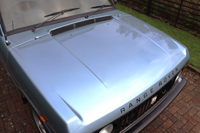 Lot 14 - 1981 Range Rover In Vogue Two-Door