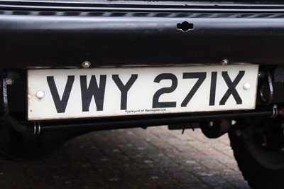 Lot 14 - 1981 Range Rover In Vogue Two-Door