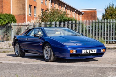 Lot 75 - 1989 Lotus Esprit 'X180' 2.2 Litre