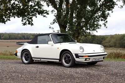 Lot 42 - 1983 Porsche 911 SC Cabriolet