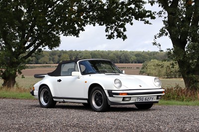 Lot 42 - 1983 Porsche 911 SC Cabriolet