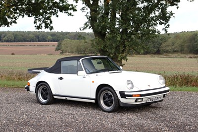 Lot 42 - 1983 Porsche 911 SC Cabriolet