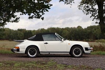 Lot 42 - 1983 Porsche 911 SC Cabriolet