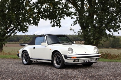 Lot 42 - 1983 Porsche 911 SC Cabriolet