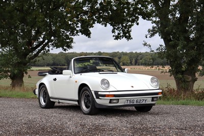 Lot 42 - 1983 Porsche 911 SC Cabriolet