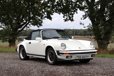Lot 42 - 1983 Porsche 911 SC Cabriolet