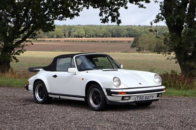 Lot 42 - 1983 Porsche 911 SC Cabriolet
