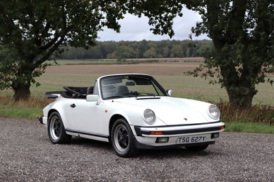 Lot 42 - 1983 Porsche 911 SC Cabriolet