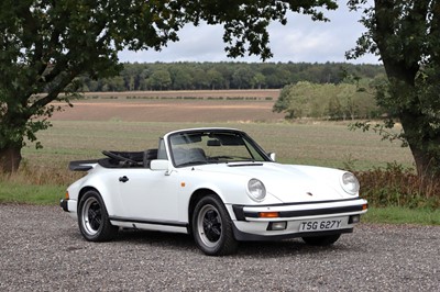 Lot 42 - 1983 Porsche 911 SC Cabriolet