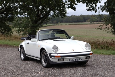 Lot 42 - 1983 Porsche 911 SC Cabriolet