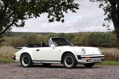 Lot 42 - 1983 Porsche 911 SC Cabriolet
