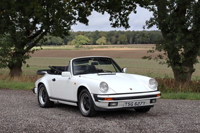 Lot 42 - 1983 Porsche 911 SC Cabriolet