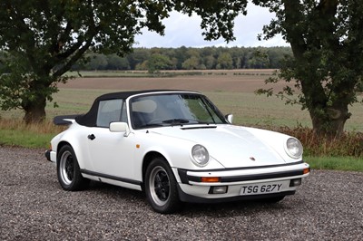 Lot 42 - 1983 Porsche 911 SC Cabriolet