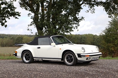 Lot 42 - 1983 Porsche 911 SC Cabriolet